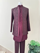 Burgundy Sherwani RYWUVI